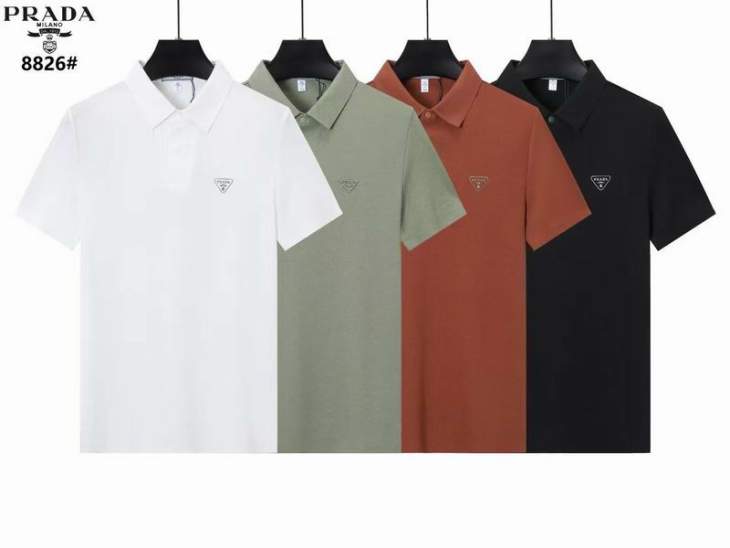 Picture of Prada Polo Shirts Short _SKUPradaM-3XL13xr33225786